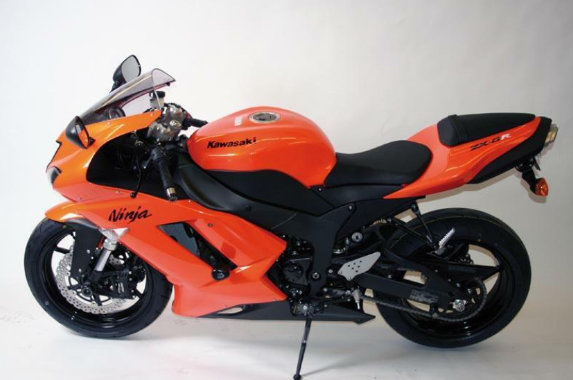 Краш тапи R&amp;G RACING Aero Crash Protectors Black Kawasaki ZX6R 07-12